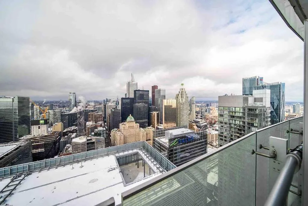 Signature View Of Cn Tower In Lux Toronto Condo 0*,